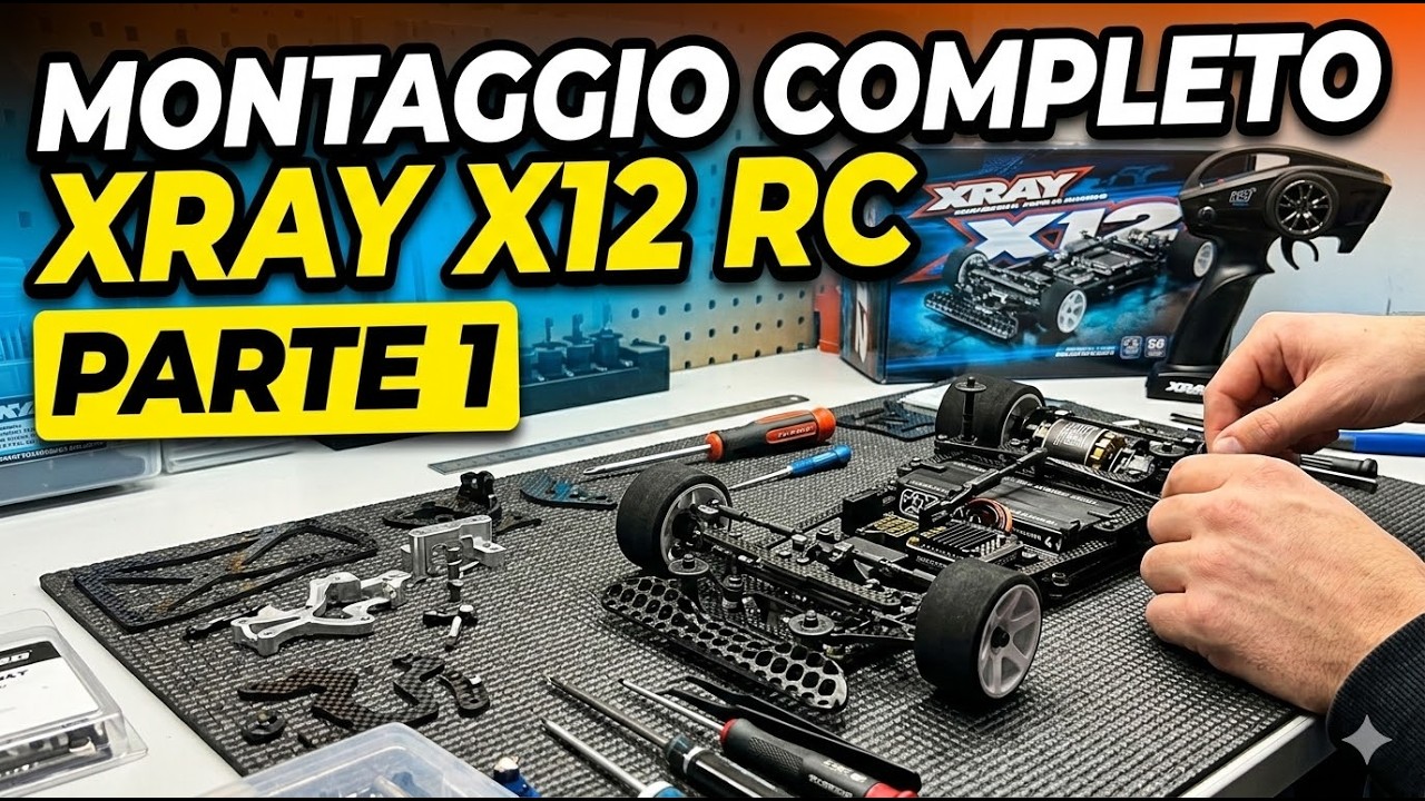 ASSEMBALGGIO COMPLETO XRAY X12 2026 | Parte 1: Avantreno e Setup Pro 🛠️