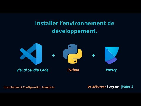 Installer et Configurer Visual Studio Code ( VS Code ) avec Python et Poetry | Episode 3