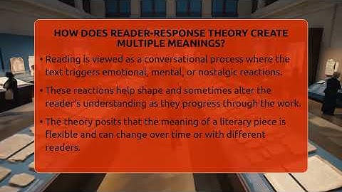 How Does Reader-response Theory Create Multiple Meanings? - The Prose Path