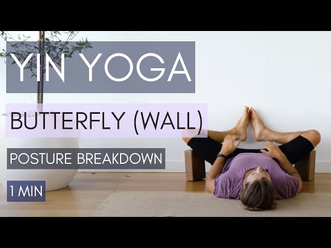Butterfly (Wall) Pose - Yin Yoga Pose Breakdown with Dr. Truth Robinson and LIVING YIN