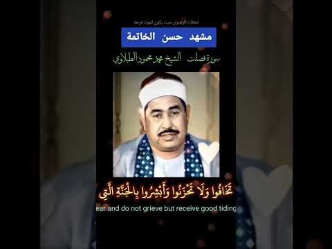 روائع الشيخ الطبلاوي لا تحتملها المقاطع القصيرة إن الذين قالوا ربنا الله ثم استقاموا فصلت  روائع الشيخ الطبلاوي لا تحتملها المقاطع القصيرة إن الذين قالوا ربنا الله ثم استقاموا فصلت