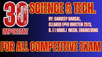 UPSC EPFO APFC 2023| GENERAL SCIENCE PYQ