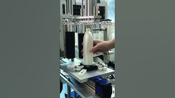 Shampoo labeling machine #labelingmachine #shampoolabelingmachine#flatbottlelabelingmachine#labeller