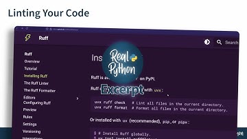 Run Ruff on Your Python Code: ruff check and ruff rule Explained