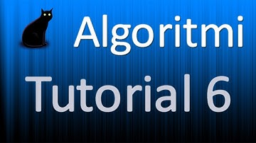 6- Tutorial algoritmi: Esempi di codice