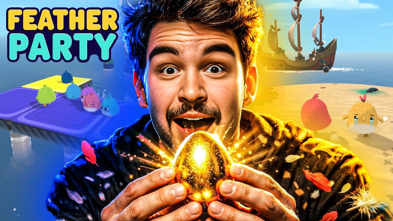 BULDOZERLER, PORTALLAR HAVADA UÇUŞTU ! | Feather Party