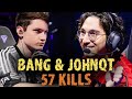 NEW LVL TEAM PLAYS - SEN JOHNQT &amp; SEN BANG 57 KILLS