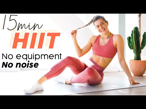15 MIN ADVANCED HIIT WORKOUT // Intense with no equipment + no noise