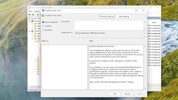 Screen Saver Settings Grayed Out in Windows 11/10 FIX [Tutorial]
