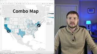 How to Build a Combination Map in Tableau Desktop  Filled Map & Point Map Combo