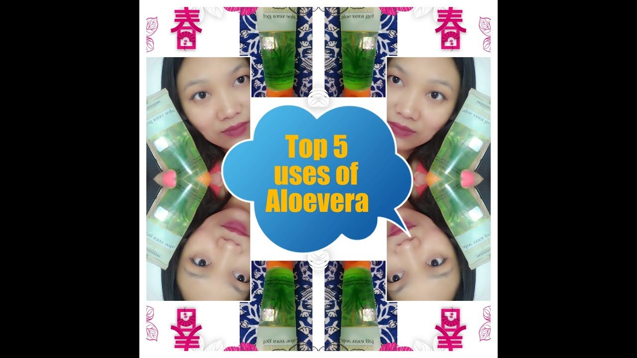 Top 5 Uses of Aloevera Gel|Removes Pimples &Acnes|By Beautiful U&Me