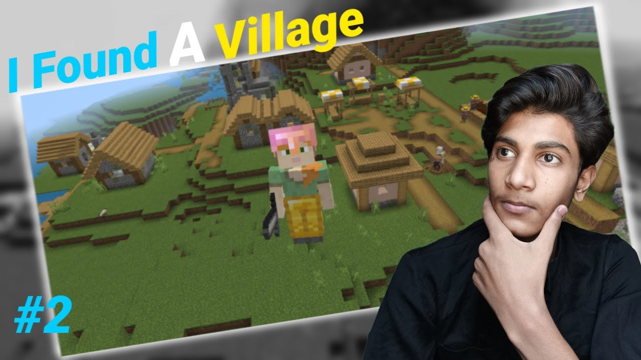 😅 I Found A Village In Minecraft || Minecraft New Update Gameplay 😃 # ...