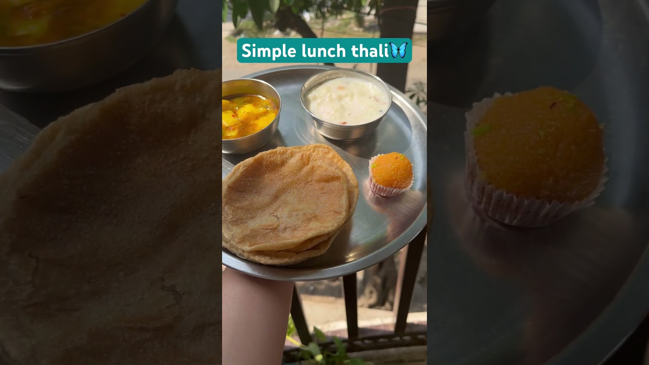 Lunch Menu | Aloo Puri | Dry fruit kheer | yummy 