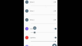 SeekBar + Floating Action Button Example Demo