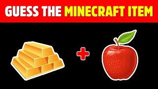 Guess Minecraft Item By Emoji Challenge l Guess Minecraft Mobs by Emoji | Quiz Minecraft | Emoji Fun