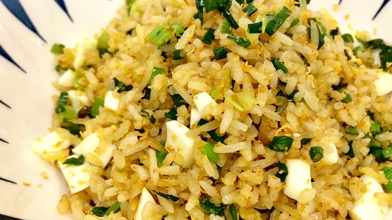 Жареный рис с яйцом (с вареными яйцами) 5 Эпизод 63