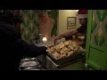 Christmas dinner time at Flying Pig Hostel downtown in Amsterdam 2011-12-24