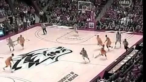 New Mexico Phillip McDonald And1 Dunk vs Wyoming