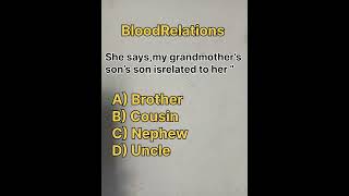 Blood Relations – Easy Tricks &amp; Questions
