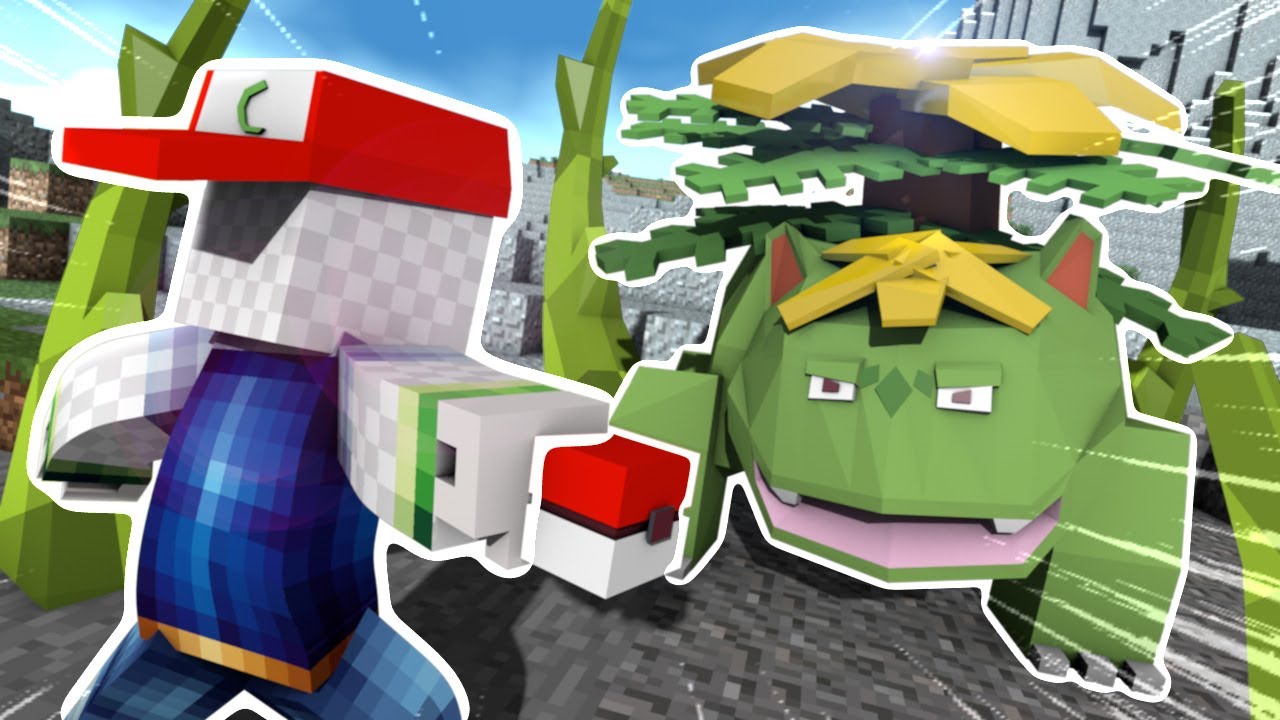 Minecraft SHINY MEGA VENUSAUR! (Pixelmon Gotta Catch 'em All) YouTube