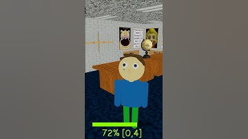 Baldi Player VS Student Player // Baldis Basics Multiplayer #shorts