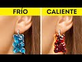 ¡DESAFÍO DE CALOR VS FRÍO! 🧊🔥 Accesorios Geniales y Trucos de Estilo por 123 GO! GOLD