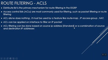 CCNP R&S | EIGRP | part 4 | Route Filtering | Distribute-list | ACLs | IP Prefix-List