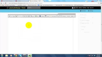 Adding a Page to Your Wiki Portfolio