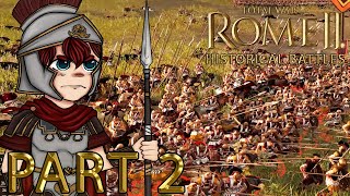 PYDNA! - TOTAL WAR ROME 2 HISTORICAL BATTLES Let's Play Part 2 (1440p 60FPS PC)