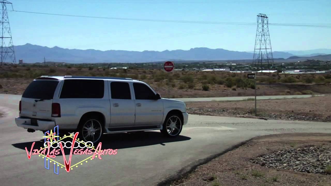 las vegas strip map 2004 Cadillac Escalade ESV Test Drive Viva Las Vegas Autos