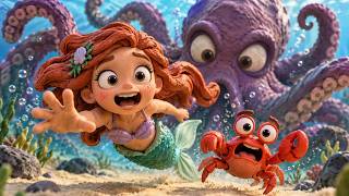 THE LITTLE MERMAID AND THE LOST PEARL | Toy Stop-Motion Animated Short Film