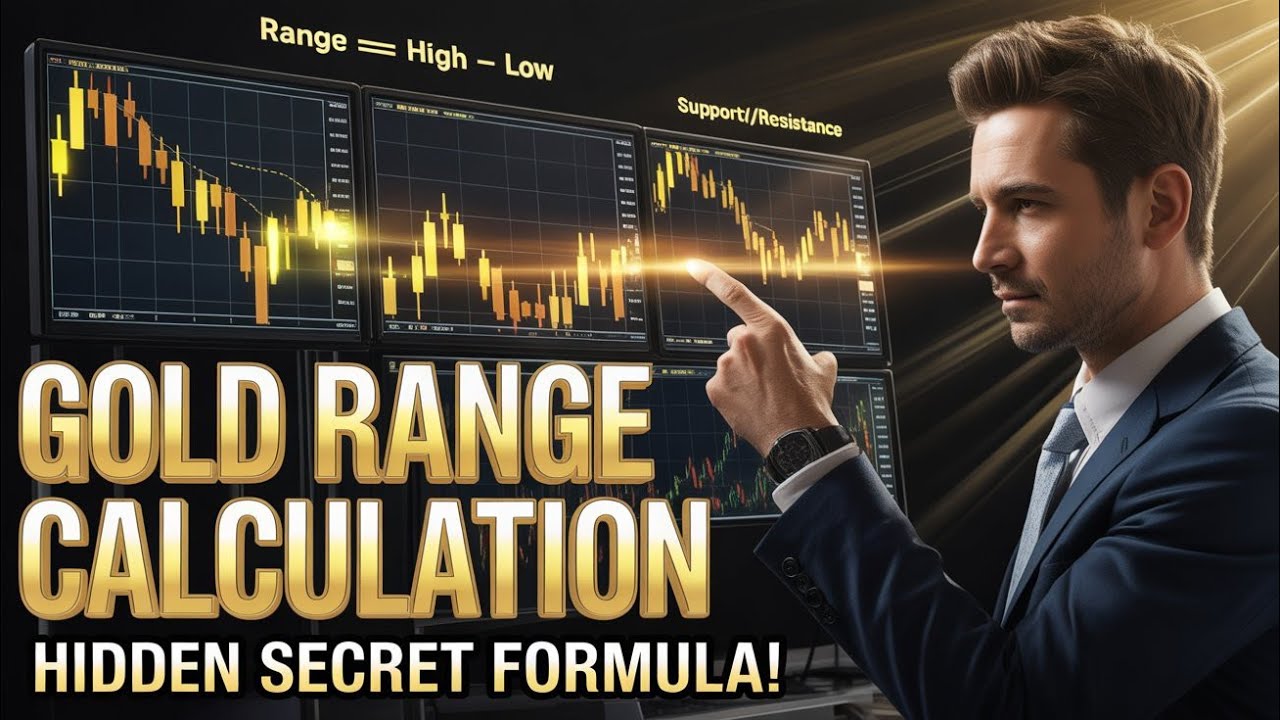 ⁣SPL-4X- Range Calculation - Gold Strategy- Lecture 1 | Hidden Formula Revealed 