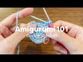 (Left-Handed) Amigurumi 101: How to Double Crochet (dc)