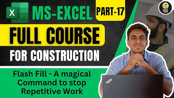 Flash Fill In Excel II (Part-17) II Excel Tutorial II