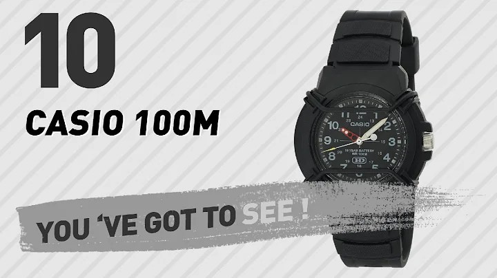 Casio 100M Top 10 // New & Popular 2017