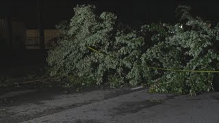 Tracking storm damage in north Georgia following Saturday's storms