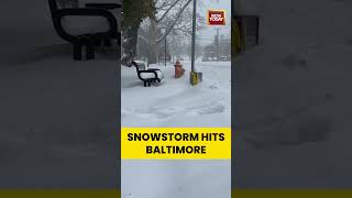 Famous Massive #snowstorm Hits #baltimore , Disrupting Life and Travel Wealth