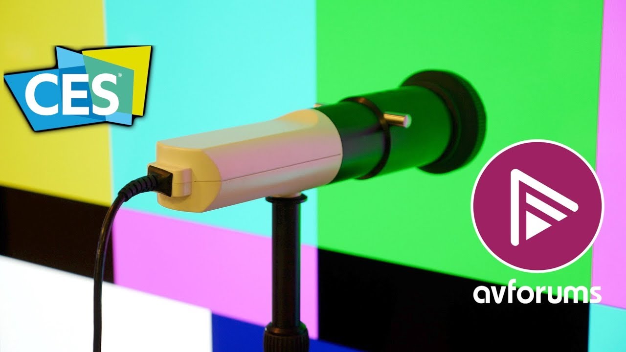 LG Auto Calibration with CalMAN for 2018 OLED TVs at CES 2018 YouTube