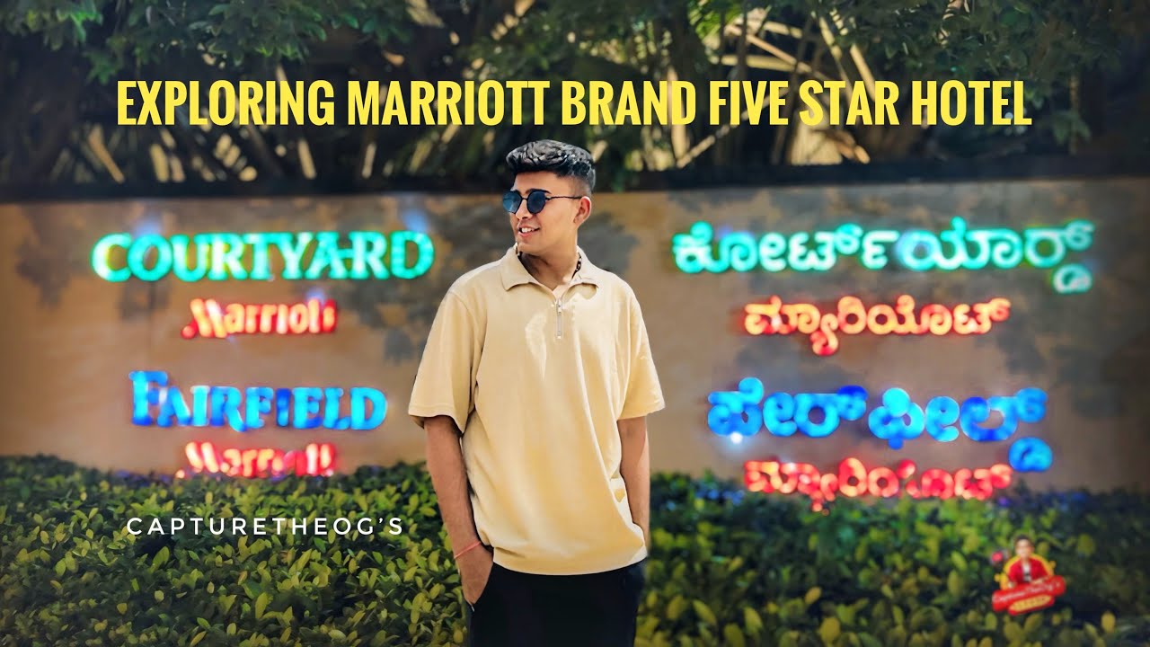 Exploring courtyard and Fairfield by Marriott