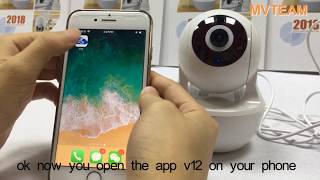MVTEAM 1080P Wifi Smart Security Camera Video User Guide V2.0