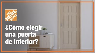 Cómo elegir una puerta de interior 🚪