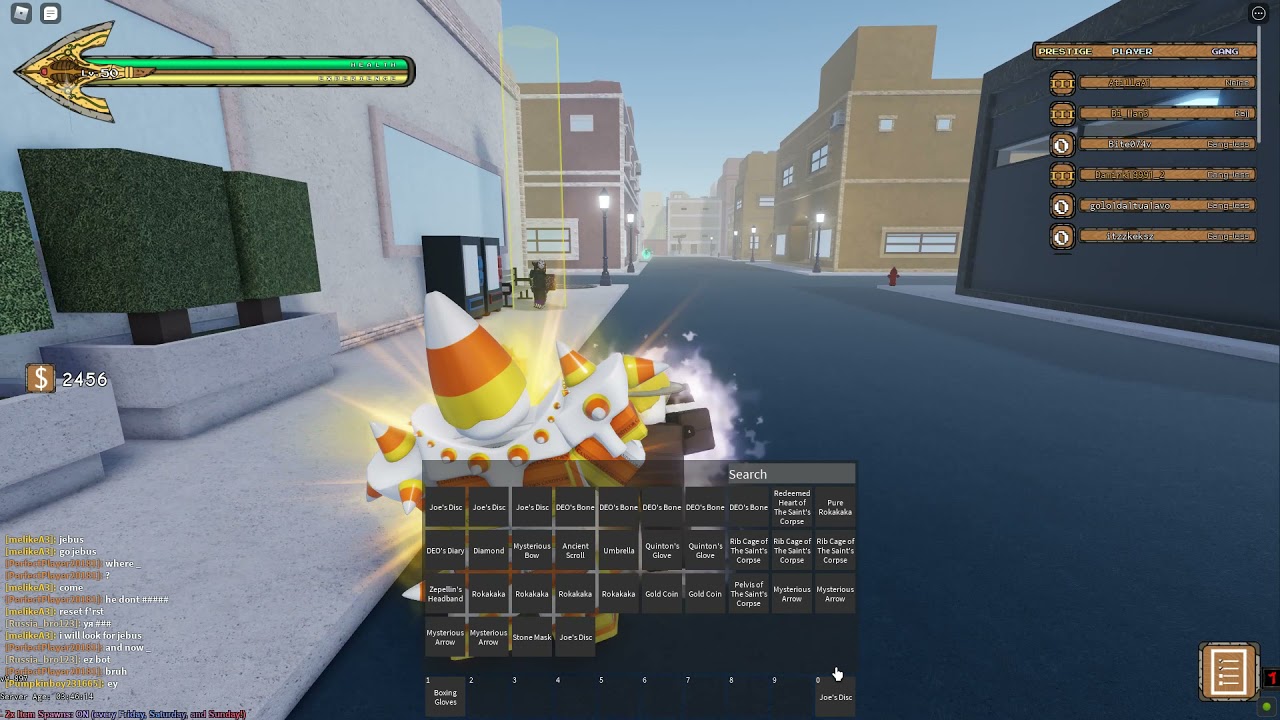 [YBA] Evolving Candycorn WS to MIH 1 YouTube