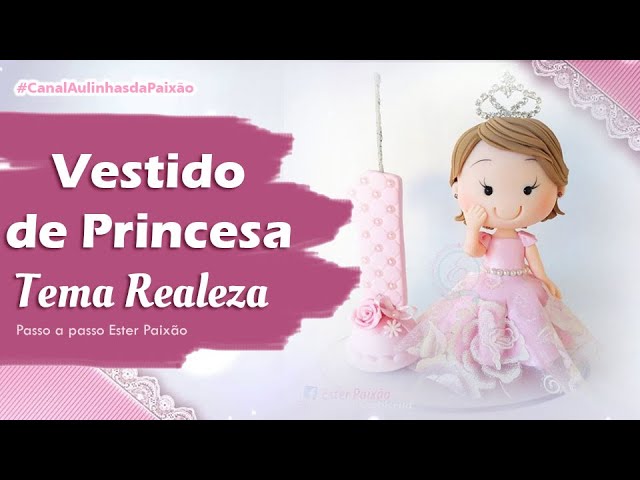 Como Fazer Vestido Infantil Inspirado na Cinderela Com Moldes dos 2 aos 8  anos - Parte II 