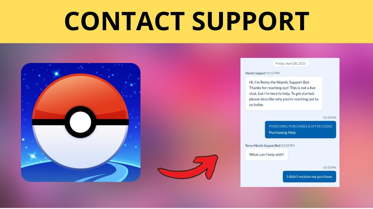 How To Contact Support In Pokemon Go