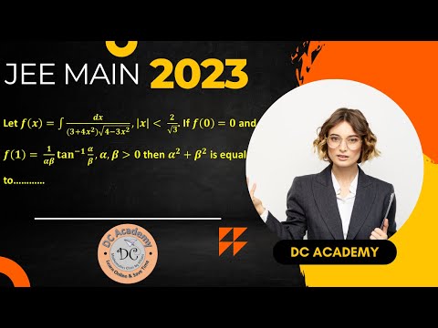 Let 𝒇(𝒙)=∫𝒅𝒙/((𝟑+𝟒𝒙^𝟐)√(𝟒−𝟑𝒙^𝟐 )),