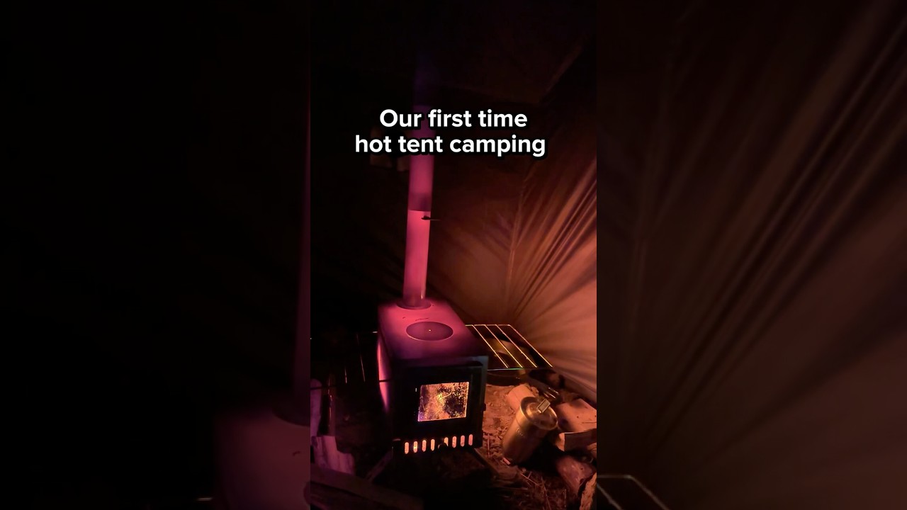 We Tried Outdoorboys (hot tent) Camping 