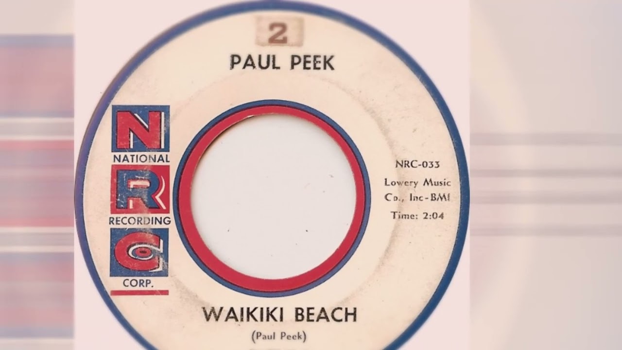 Paul Peek – Waikiki Beach 1959 [Jeffrey Glenn's Lost Jukebox Volume 186]
