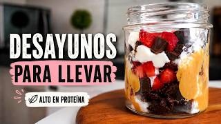 El desayuno para llevar que preparo TODAS las semanas (y nunca me aburre)