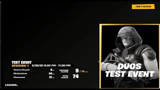 DUO TEST EVENT HIGHLIGHTS .