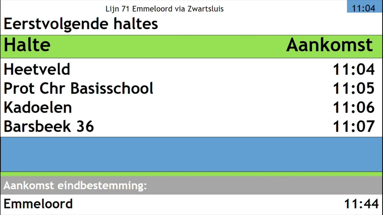 Connexxion Omroepen lijn 71 Emmeloord | Marion Jager